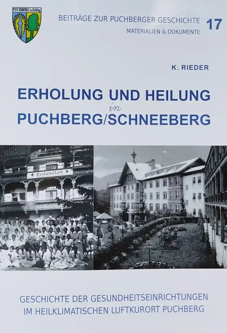 Original exhibition poster: Die Puchberger Heil- und Kuranstalten