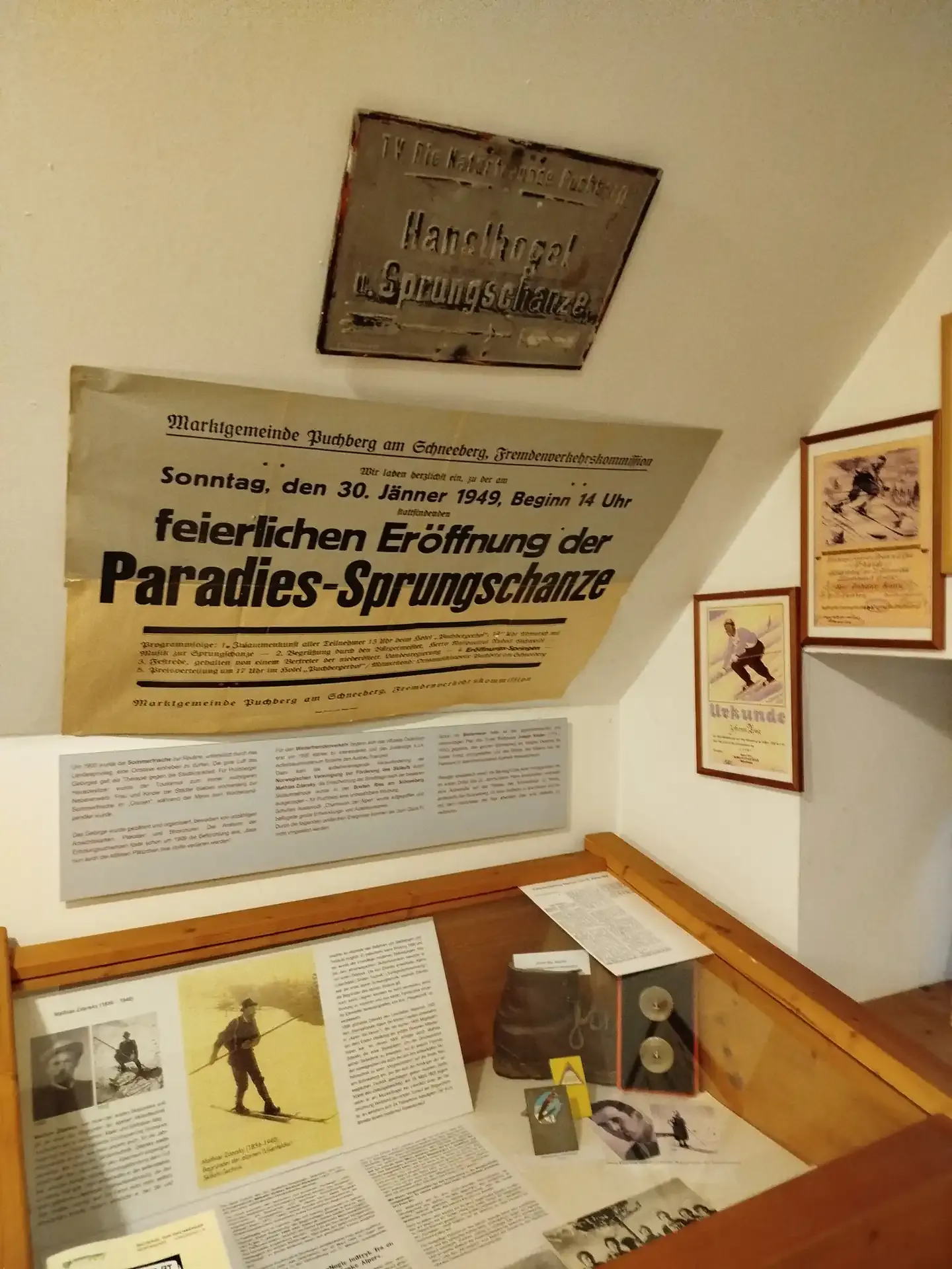 Inside the exhibition rooms of Schneeberg Museum 10