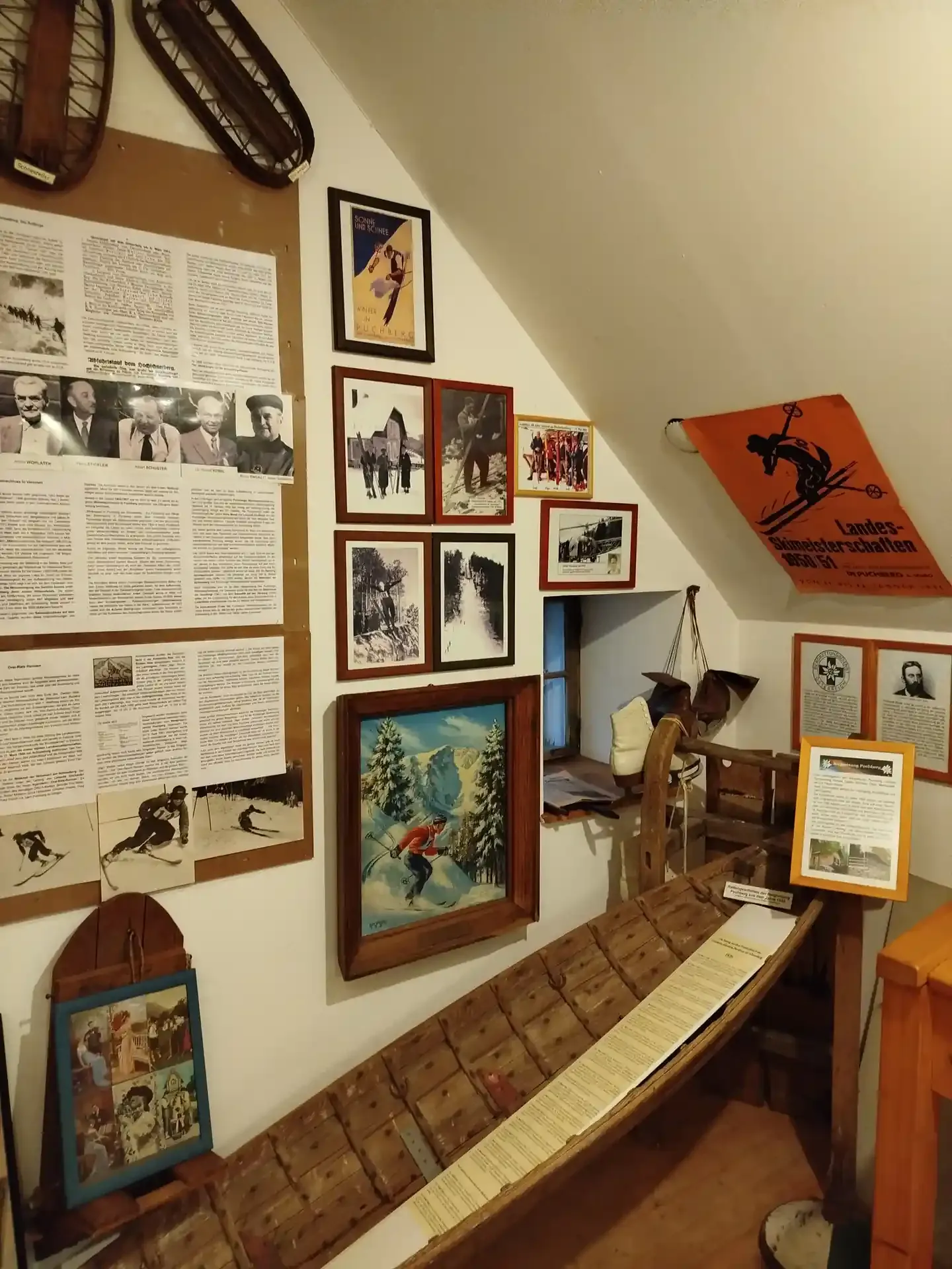 Inside the exhibition rooms of Schneeberg Museum 12