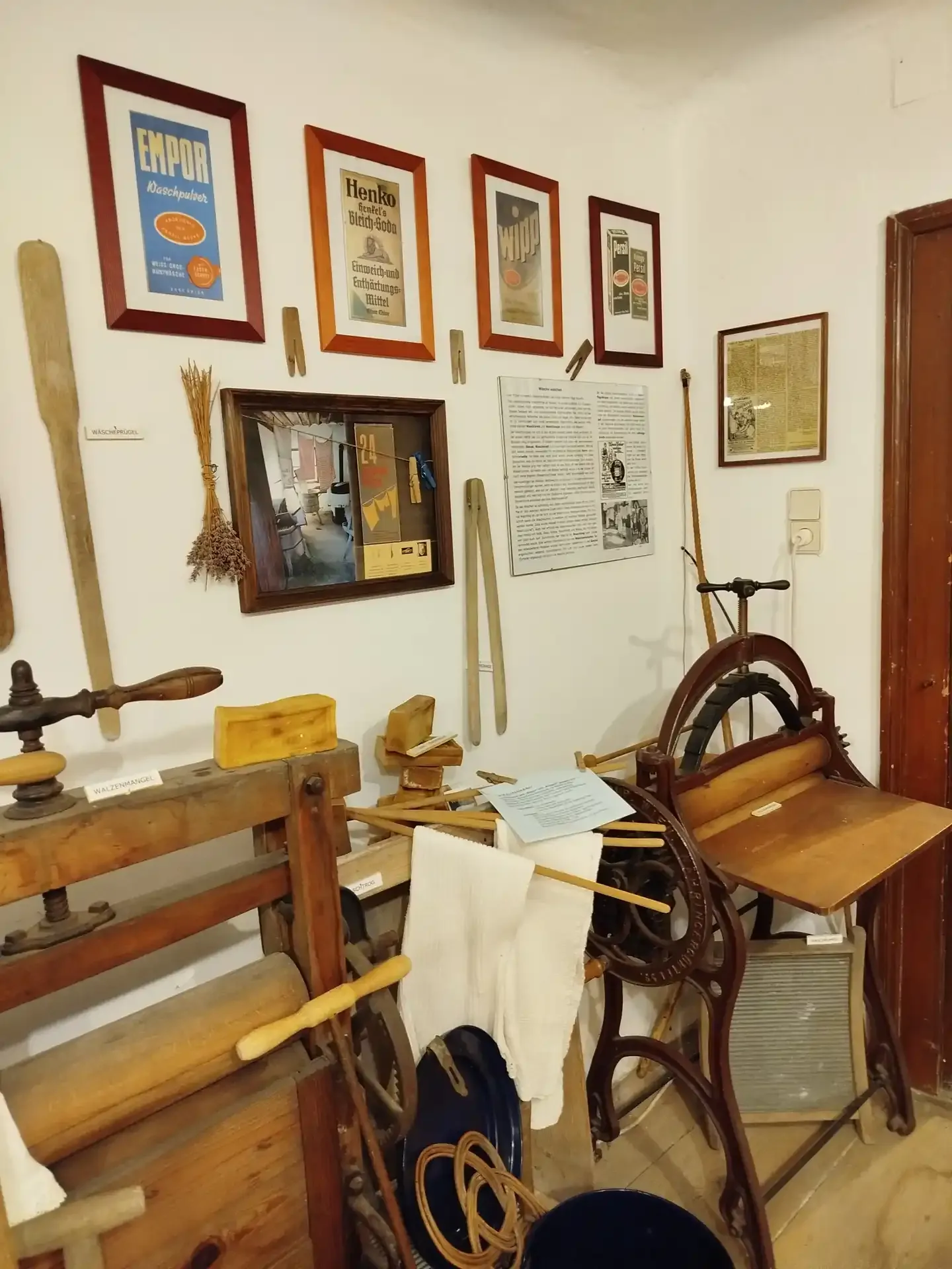 Inside the exhibition rooms of Schneeberg Museum 2