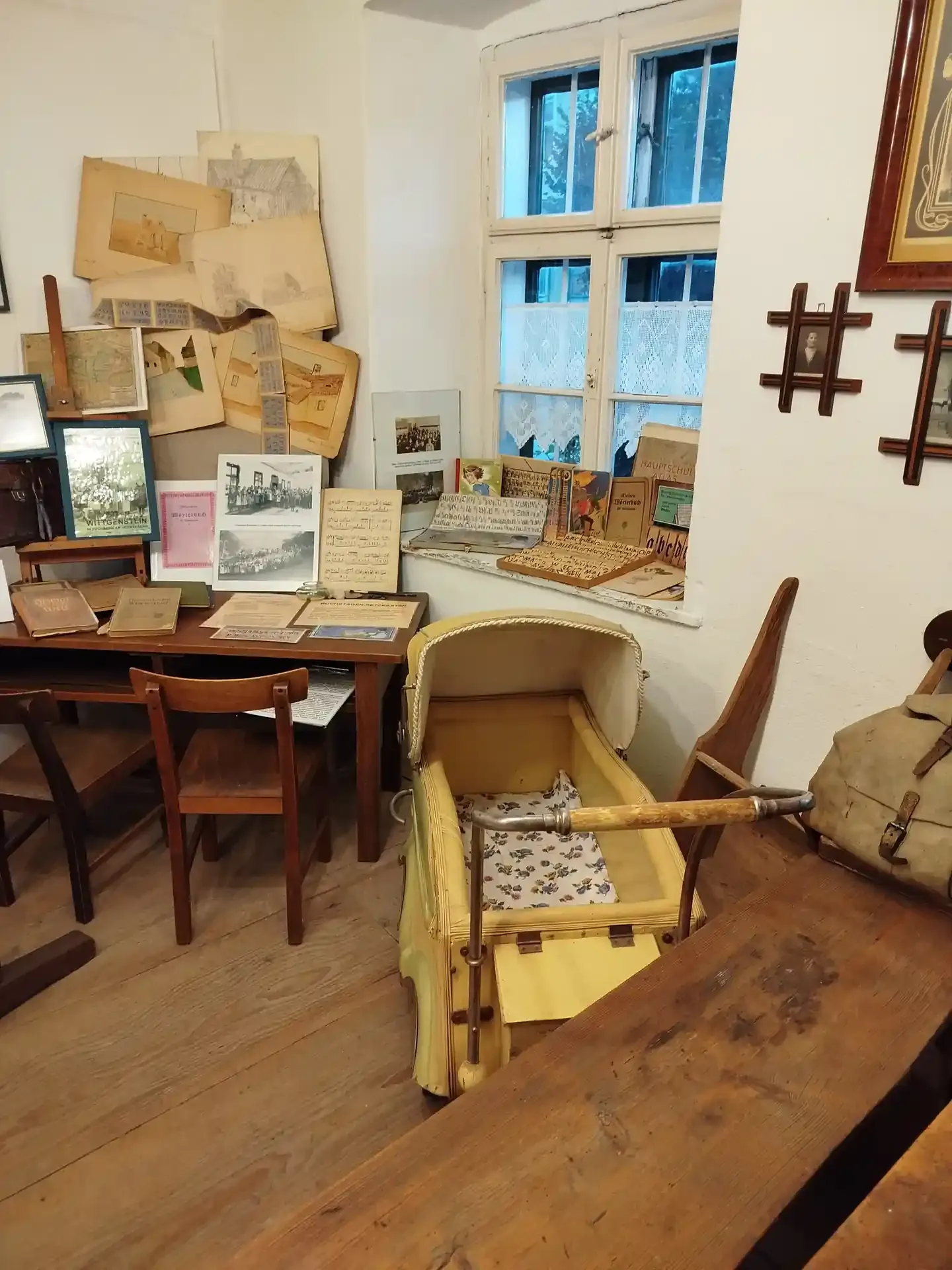 Inside the exhibition rooms of Schneeberg Museum 4