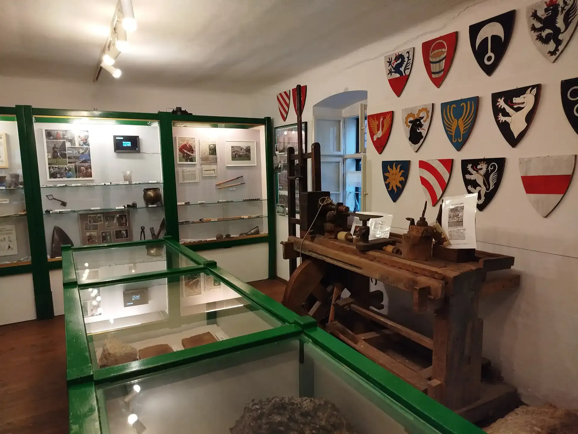 Inside the exhibition rooms of Schneeberg Museum 6
