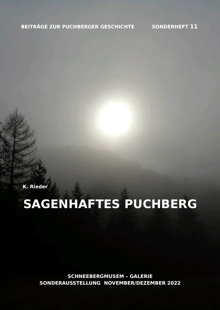 Original exhibition poster: Sagenhaftes Puchberg
