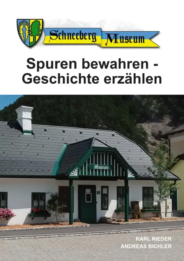Original exhibition poster: Jubiläumsveranstaltung 40 Jahre Schneebergmuseum
