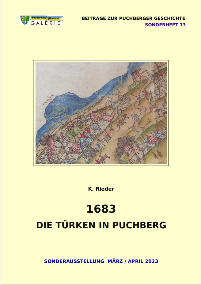 Original exhibition poster: 1683 – Die Türken in Puchberg
