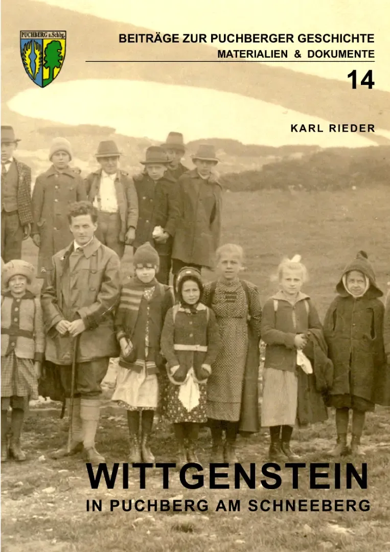 Original exhibition poster: Wittgenstein in Puchberg